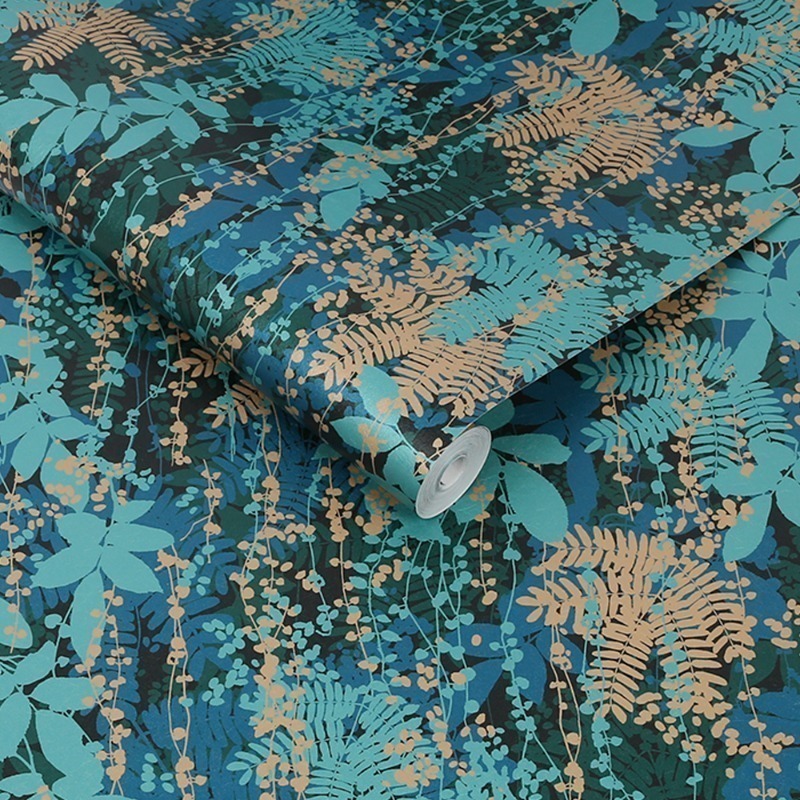 Canopy Peacock - Wallpaper Emporium