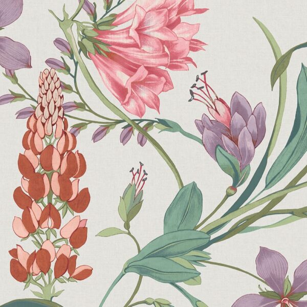 Botanists Scroll Mauve - Image 3